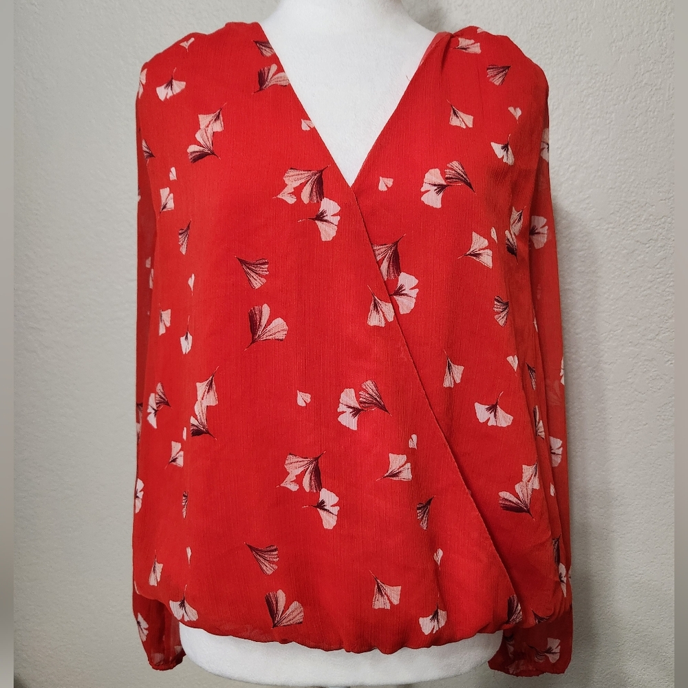 Banana Republic Wrap Style Blouse